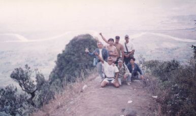 Lost Boys At the Summit - Overlooking Pampanga River