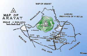 Map of Arayat